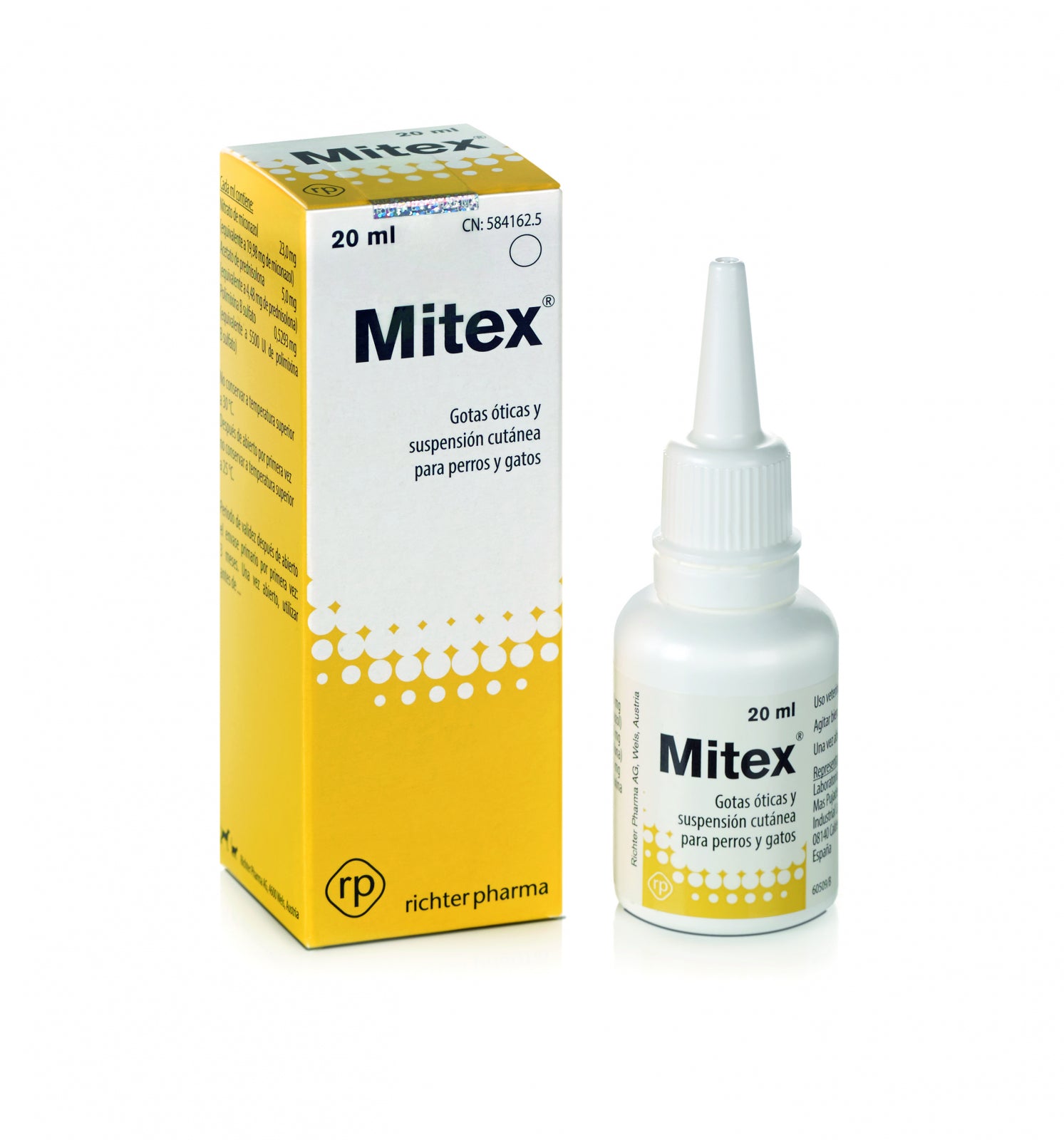 Mitex solutie otica 18 g - ALTVET - Farmacie veterinara - Pet Shop - Cosmetica