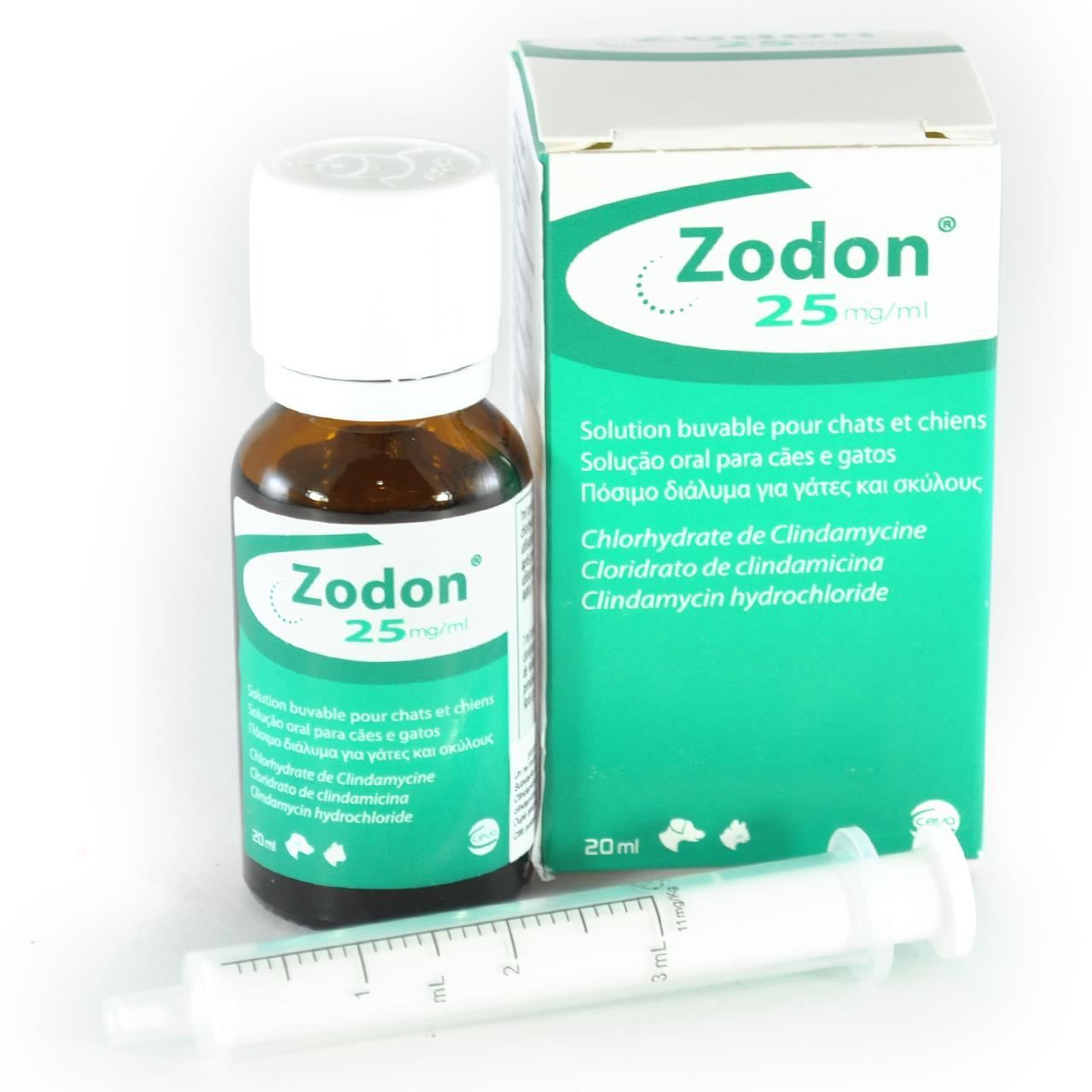 Zodon 25mg/ml, 20ml - ALTVET - Farmacie veterinara - Pet Shop - Cosmetica