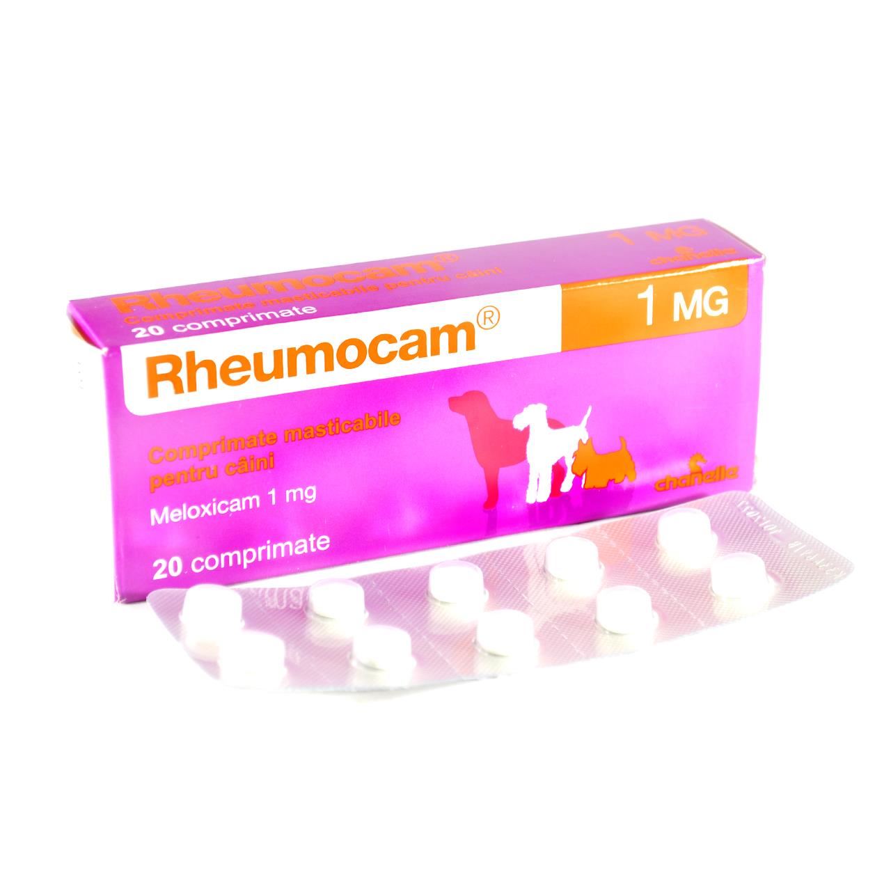 Rheumocam 1 mg, 20 comprimate - ALTVET - Farmacie veterinara - Pet Shop - Cosmetica