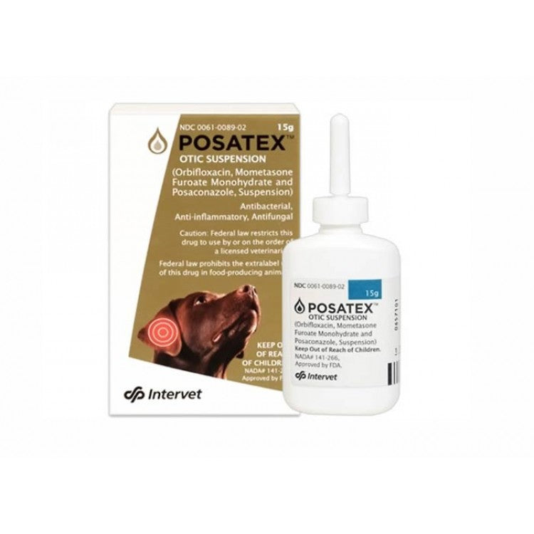 Posatex suspensie otica 17,5 ml - ALTVET - Farmacie veterinara - Pet Shop - Cosmetica
