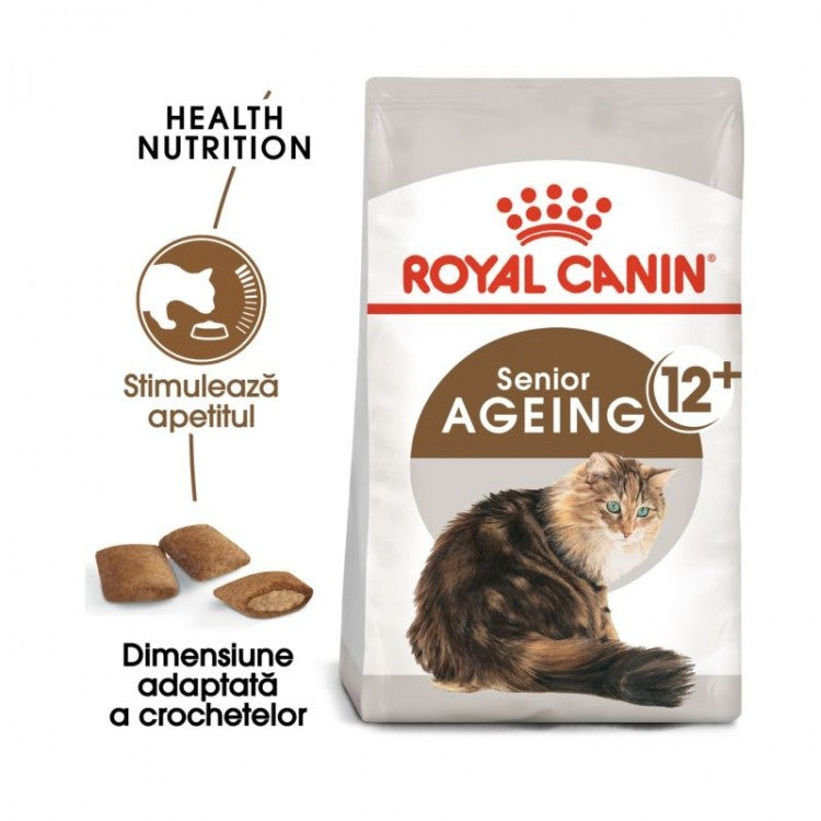 Royal Canin Feline Ageing +12 ani, 2kg - ALTVET - Farmacie veterinara - Pet Shop - Cosmetica