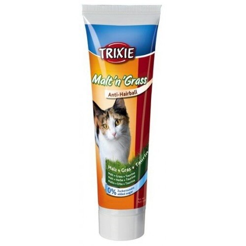 Supliment Nutritiv Trixie Pasta Malt cu Iarba si Taurina 100 g - ALTVET - Farmacie veterinara - Pet Shop - Cosmetica