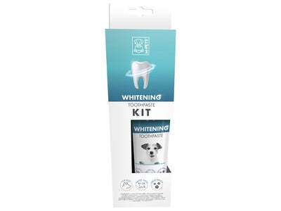 Kit pasta de dinti cu periute pentru caini, M-Pets
