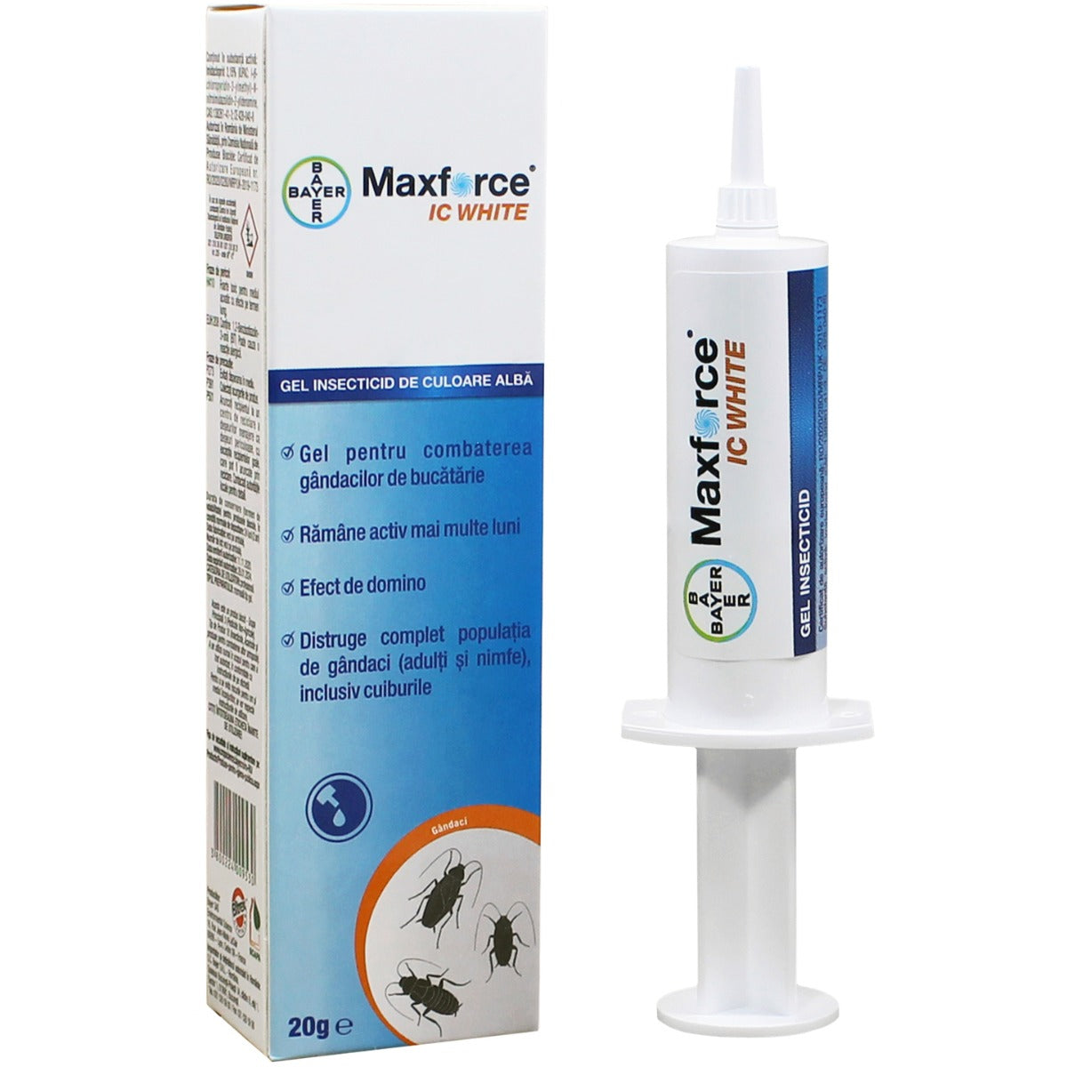 Insecticid pentru gandaci Max Force IC gel 20 g