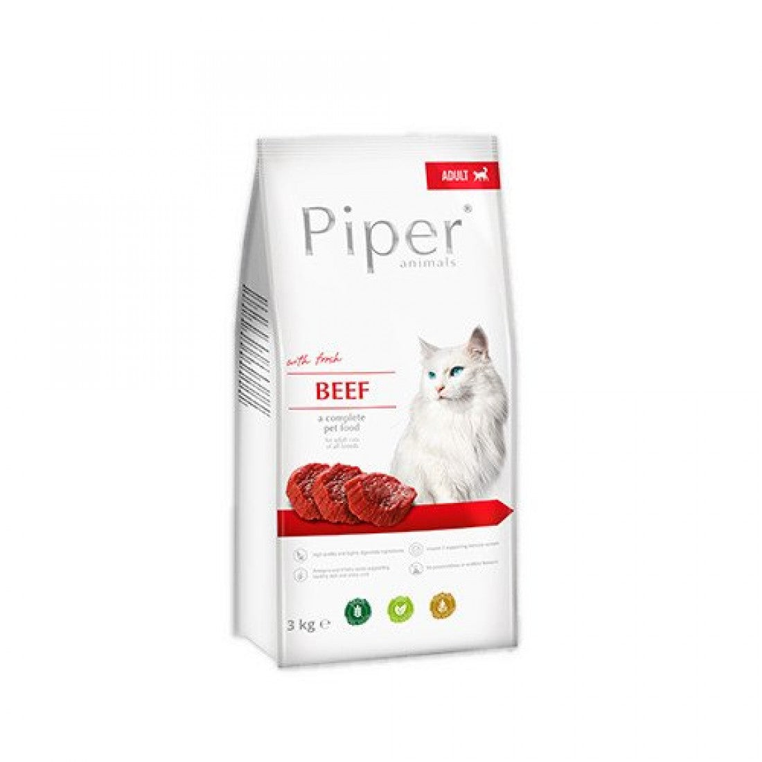 Piper Adult Cat, Vita, 3 kg