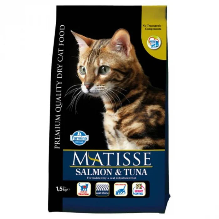 Matisse hrana uscata pentru pisici cu somon si ton 1,5 kg