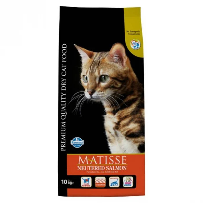 Matisse hrana uscata pentru pisici sterilizate cu somon 10 kg