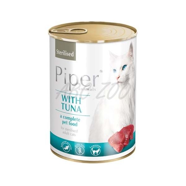 Piper Cat Sterilised, Ton, 400 g