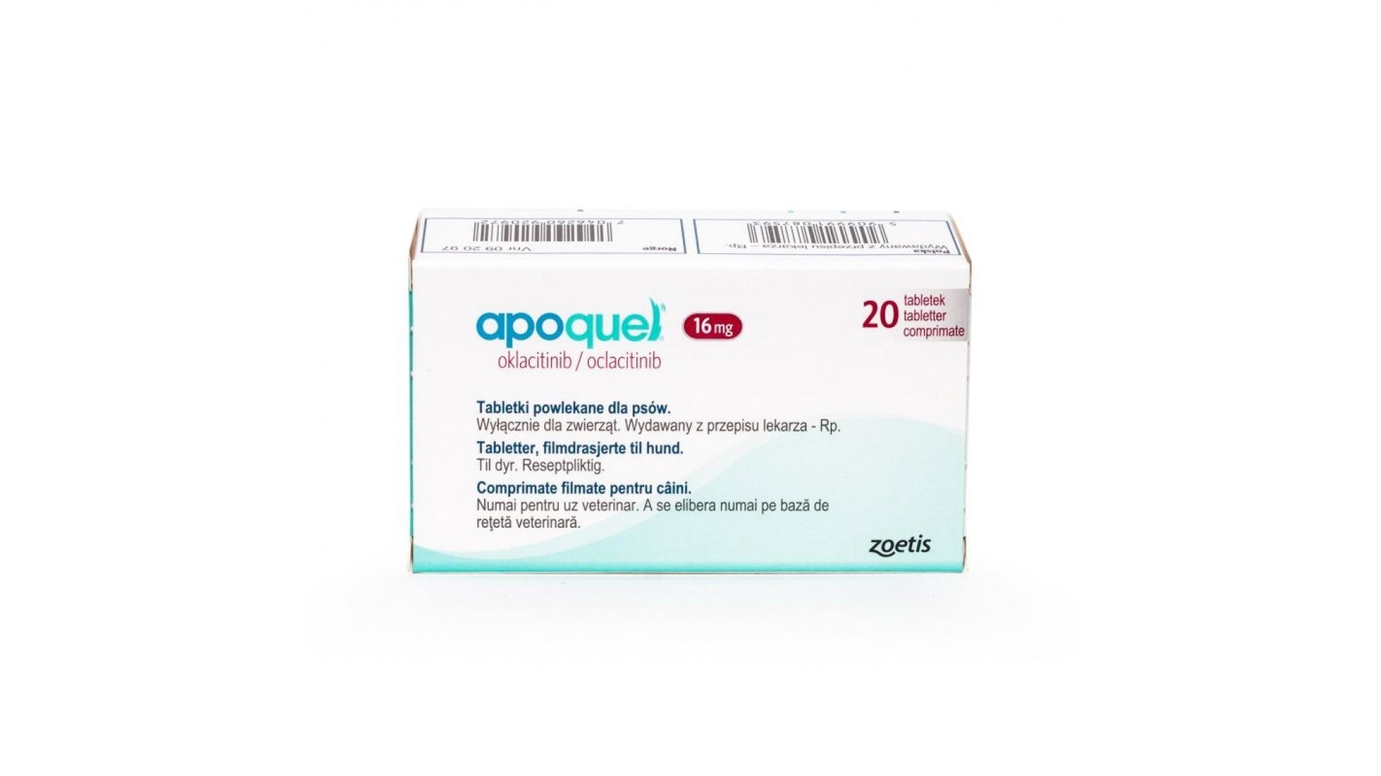 Apoquel 16 mg, 20 tablete - ALTVET - Farmacie veterinara - Pet Shop - Cosmetica