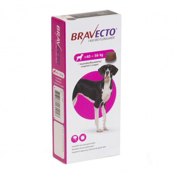 Bravecto (40-56 kg) 1 tbl x 1400 mg