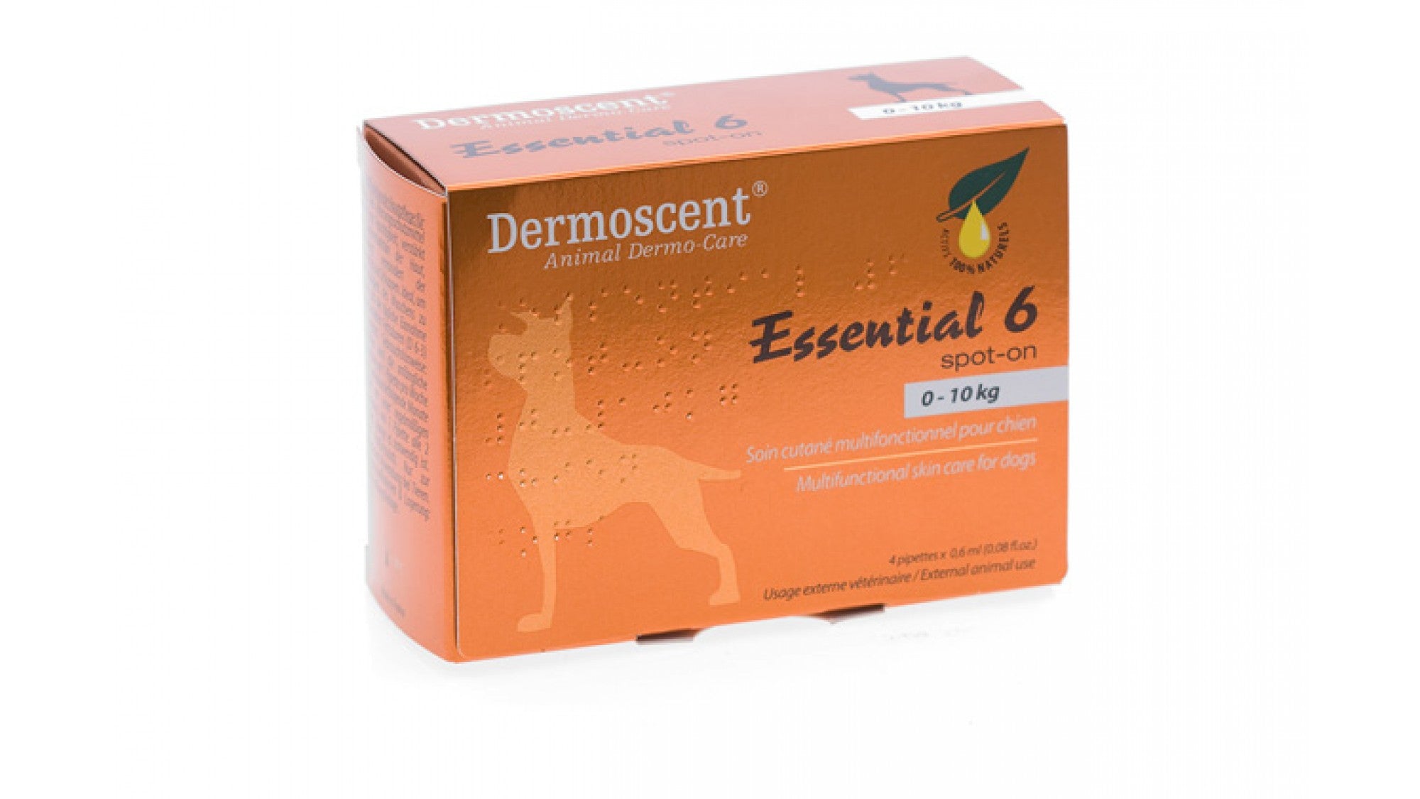 Dermoscent Essential 6 Spot-on Caine 0-10kg, 1 pipeta - ALTVET - Farmacie veterinara - Pet Shop - Cosmetica