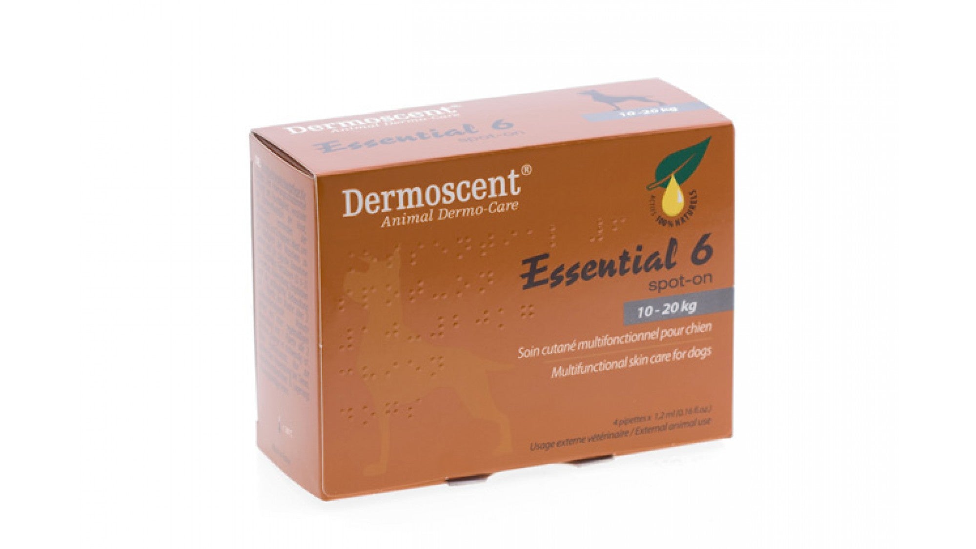Dermoscent Essential 6 Spot-on Caine 10-20kg, 1 pipeta - ALTVET - Farmacie veterinara - Pet Shop - Cosmetica