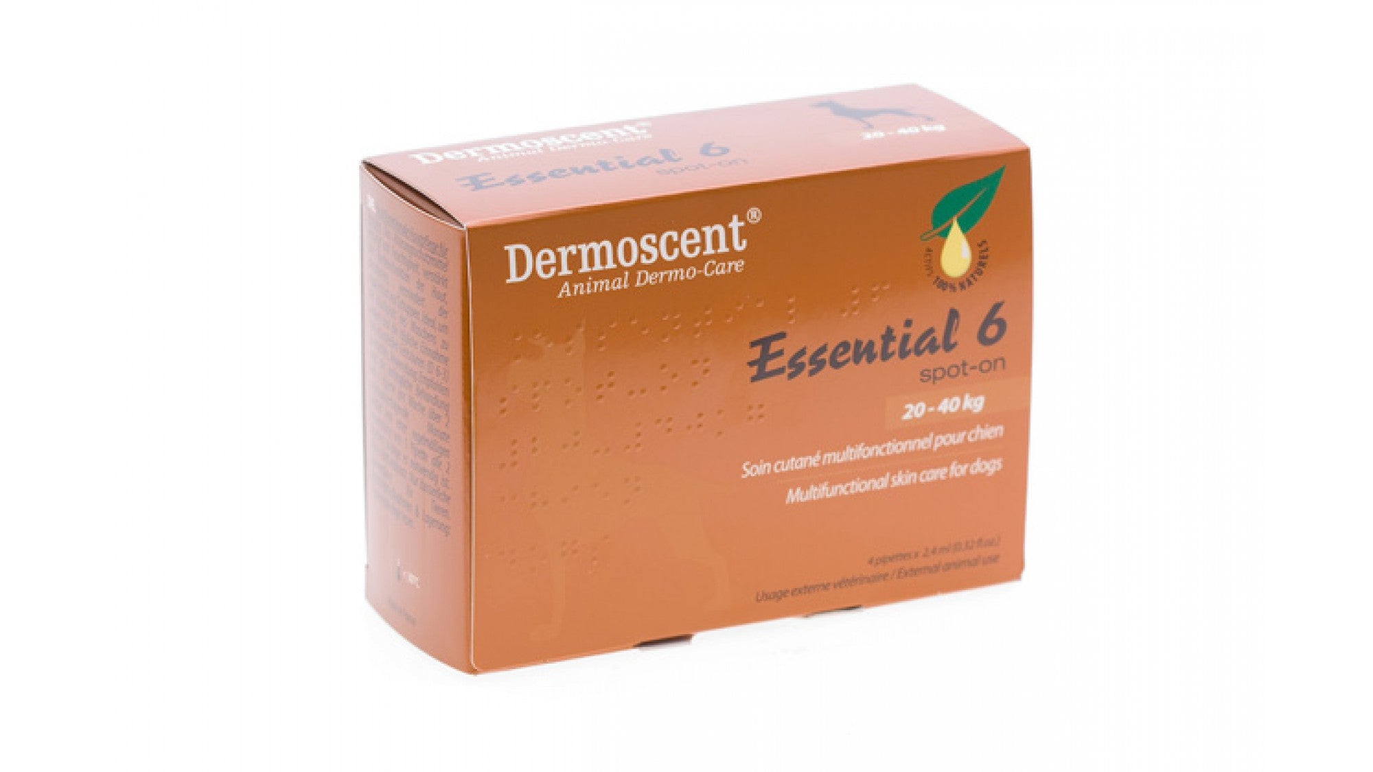 Dermoscent Essential 6 Spot-on Caine 20-40kg, 1 pipeta - ALTVET - Farmacie veterinara - Pet Shop - Cosmetica