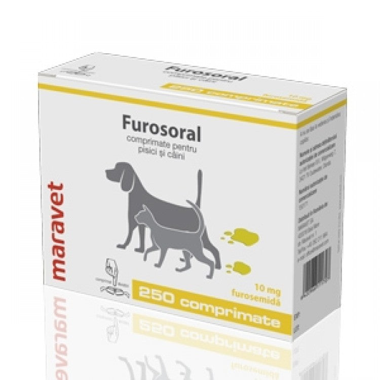 Furosoral 10 mg 20 tablete - ALTVET - Farmacie veterinara - Pet Shop - Cosmetica