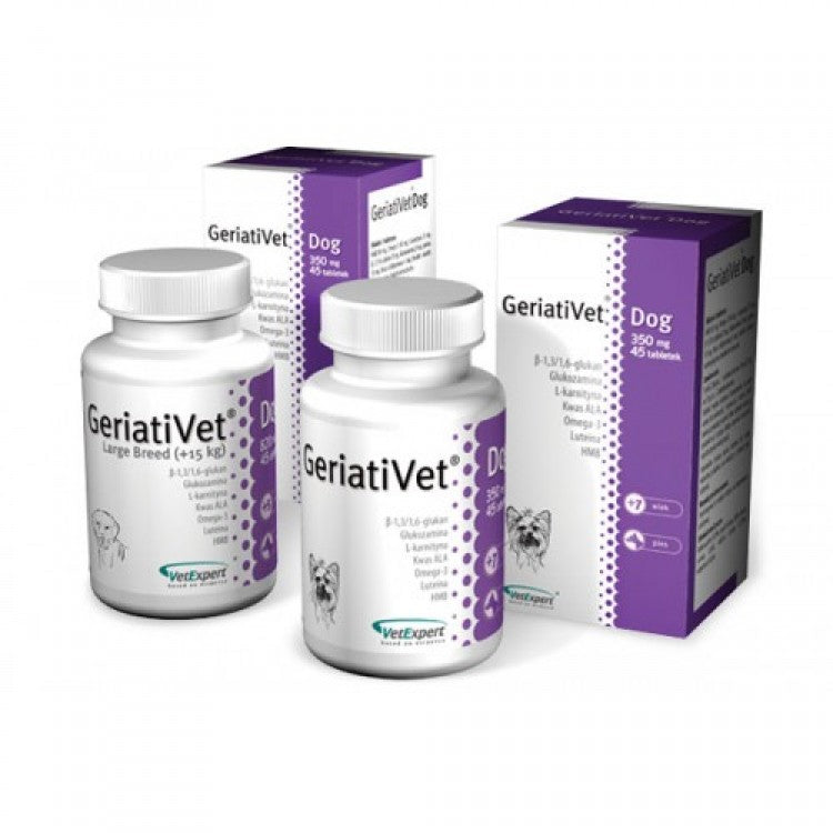 GeriatiVet Dog L, 820 mg, 45 tablete - ALTVET - Farmacie veterinara - Pet Shop - Cosmetica