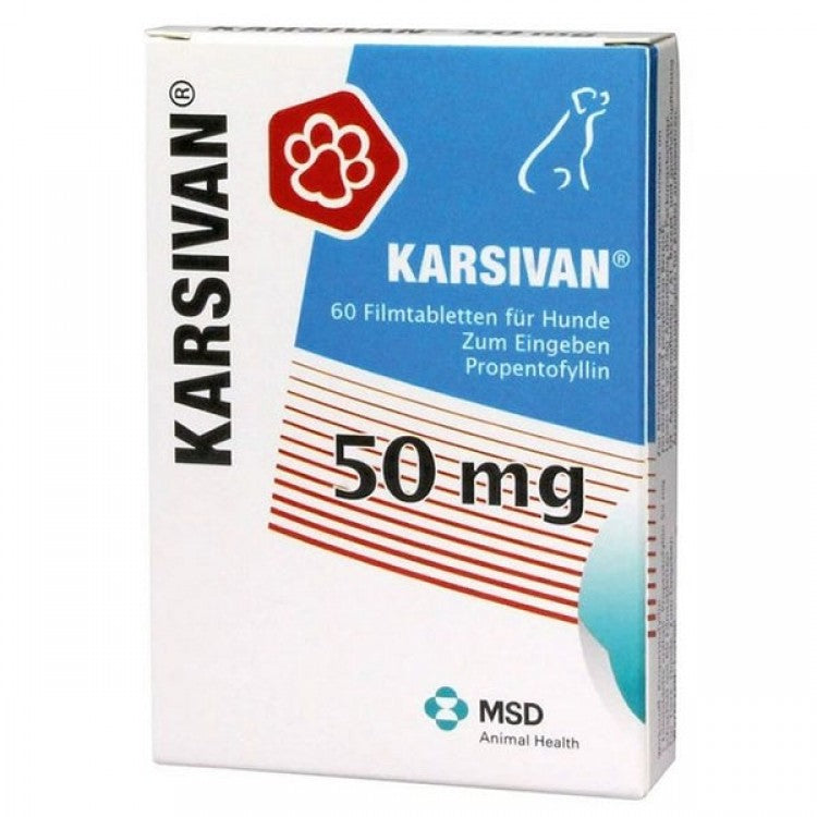 Karsivan 50 mg 60 tablete - ALTVET - Farmacie veterinara - Pet Shop - Cosmetica