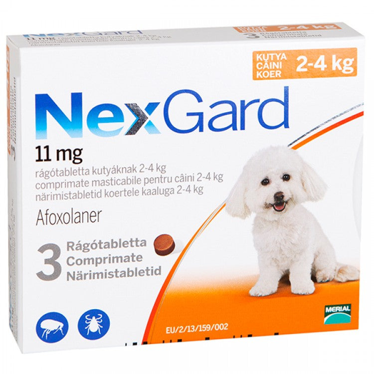 Nexgard S (2 - 4 kg), 1 comprimat