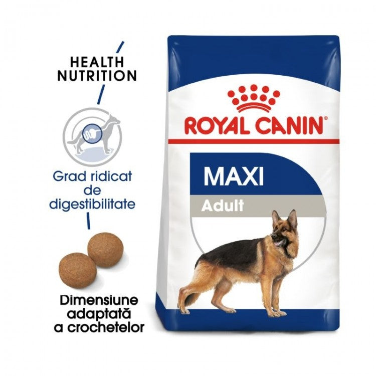 Royal Canin Maxi Adult 4kg - ALTVET - Farmacie veterinara - Pet Shop - Cosmetica
