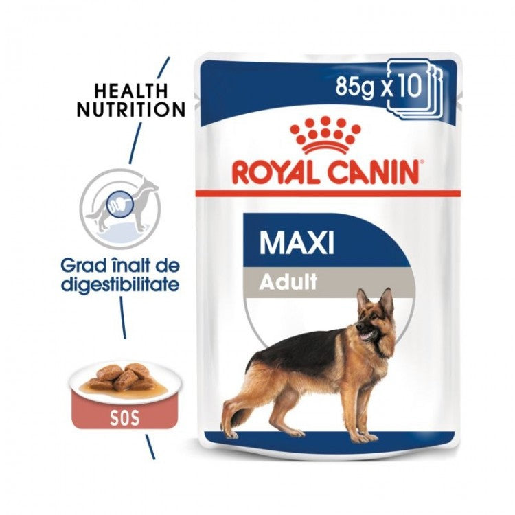 Royal Canin Maxi Adult 140 g - ALTVET - Farmacie veterinara - Pet Shop - Cosmetica