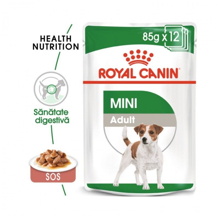Royal Canin Mini Adult 85 g - ALTVET - Farmacie veterinara - Pet Shop - Cosmetica