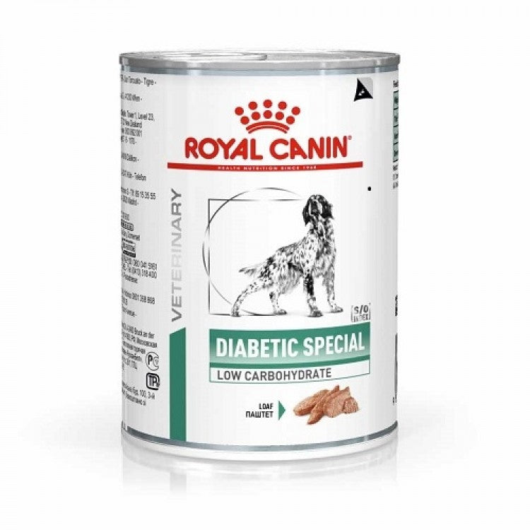 Royal Canin Diabetic Special Low Carbohydrate Dog conserva 410 g - ALTVET - Farmacie veterinara - Pet Shop - Cosmetica