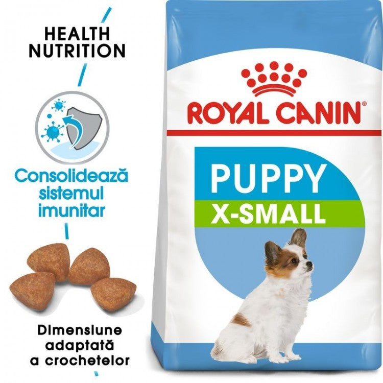 Royal Canin X-Small Puppy 1.5 kg - ALTVET - Farmacie veterinara - Pet Shop - Cosmetica