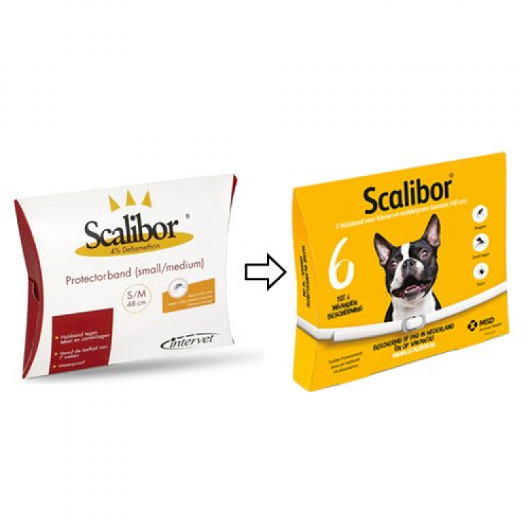 Scalibor 48 cm Zgarda Antiparazitara Caini - ALTVET - Farmacie veterinara - Pet Shop - Cosmetica