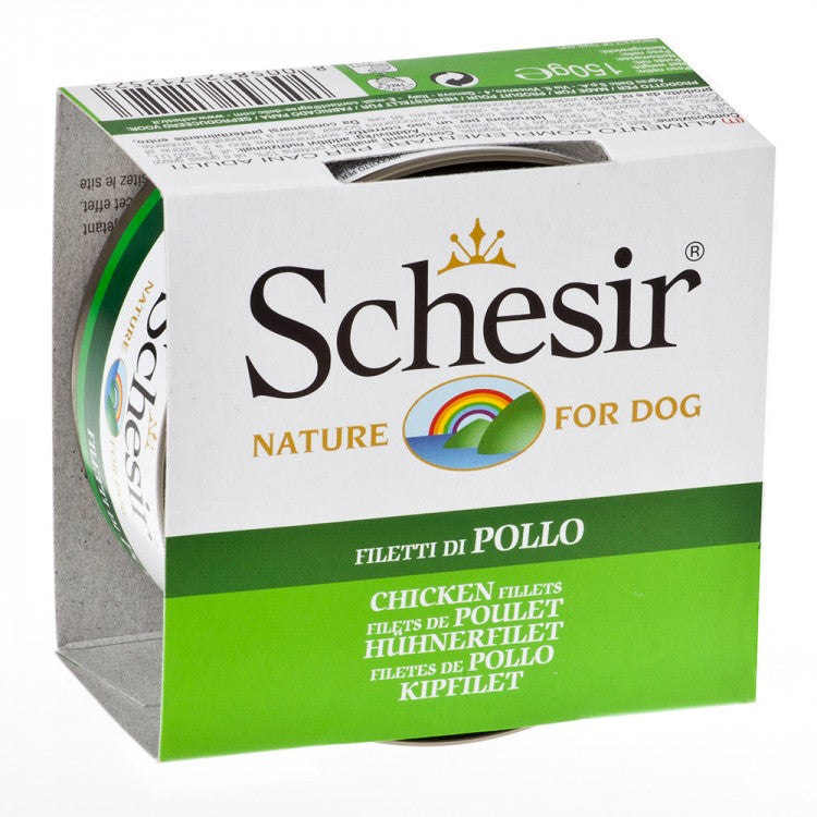 Schesir Dog Pui File, 150 g