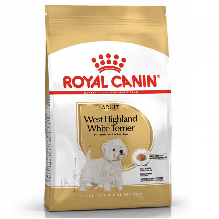 Royal Canin West Highland White Terrier Adult 1.5 kg - ALTVET - Farmacie veterinara - Pet Shop - Cosmetica