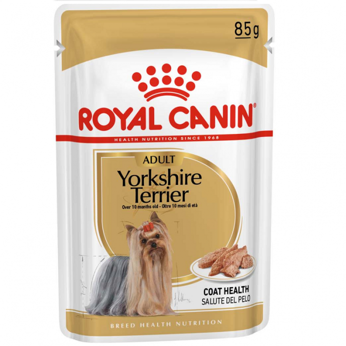 Royal Canin Yorkshire Terrier Adult 85g - ALTVET - Farmacie veterinara - Pet Shop - Cosmetica